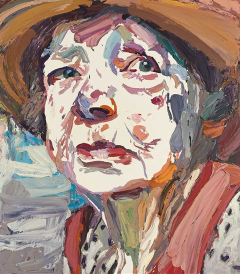 Margaret Olley 2011, oil on linen by artist Ben Quilty