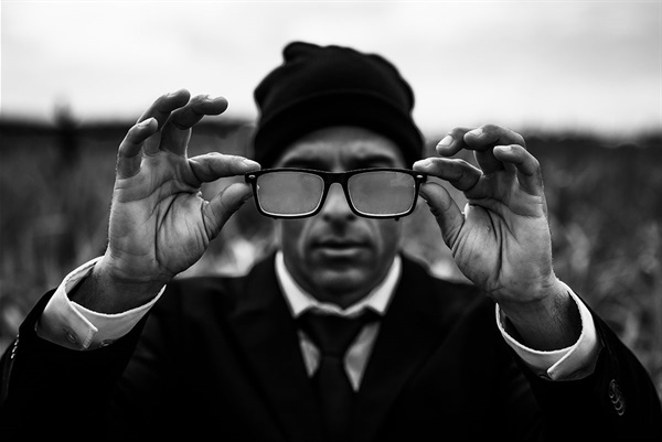 Danielle Edwards Blurred Vision 2023 digital print. Finalist 2023 Olive Cotton Award